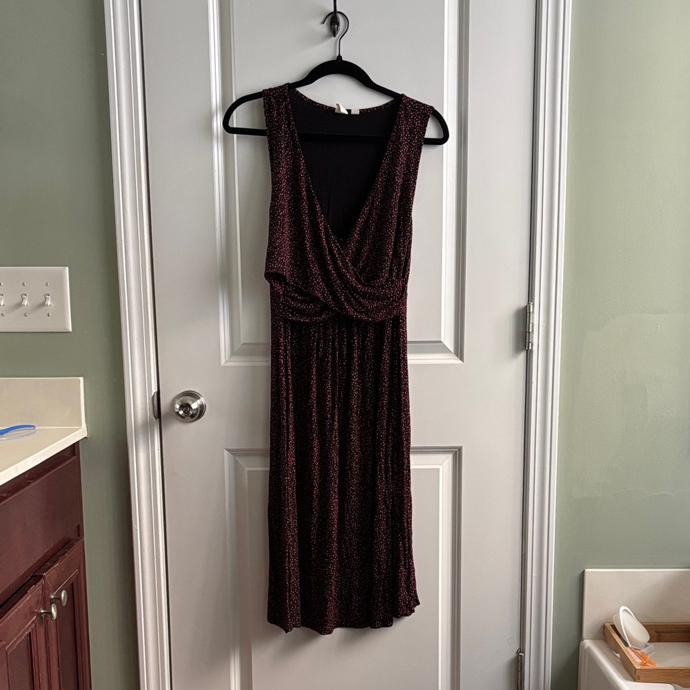 GAP Sleeveless Maternity/nursing Midi Dress - Picture 1 of 5